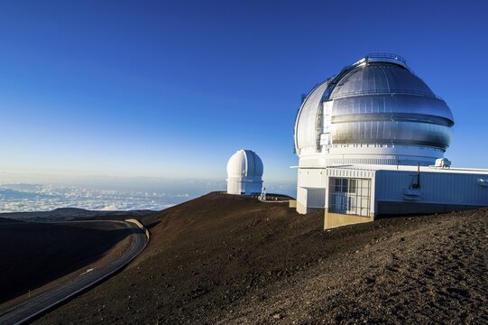 Observatory on Mauna Kea, Big Island, Hawaii, USA