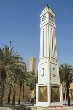 Clock tower of Riad, Saudi Arabia
