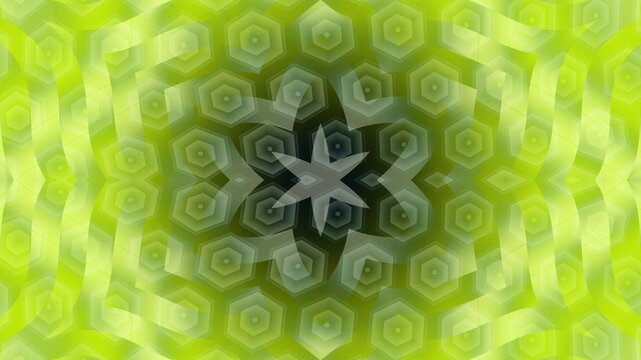 Interlocking Hexagons Flat Diagonal Stripes Motion Background