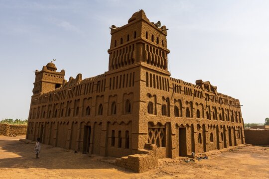 Yama Mosque, Sudano-Sahelian architecture, Yaama, Niger