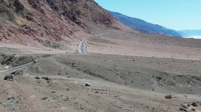 The road and the desert - Death Valley National Park, California