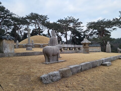 Yeongneung Royal Tomb of King Sejong in Yeoju South Korea
