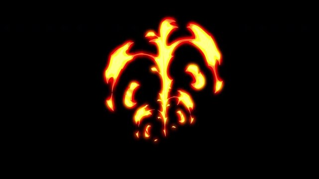 element fire for use the cooking process