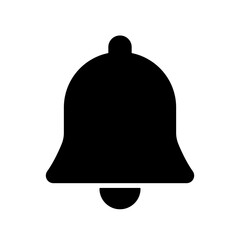 Fototapeta premium Vector bell icon illustration safety alarm symbol 