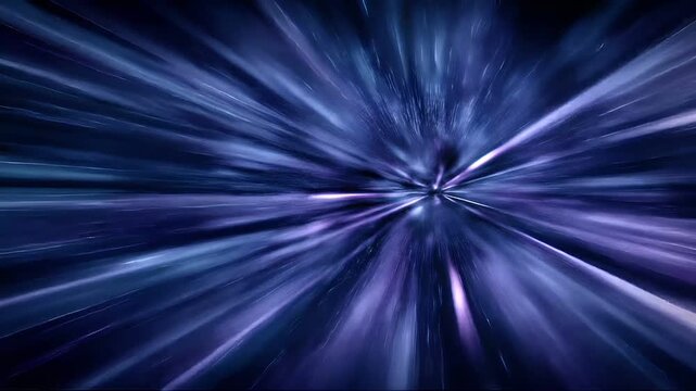 Space universe exploration, fantasy, mysterious. A vivid digital artwork depicts a starburst or explosion of light, radiating outward in a symmetrical pattern.