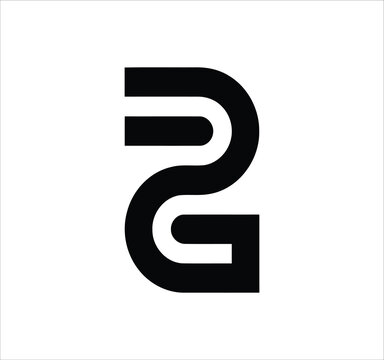 dg gd g d letter logo design. Minimal monogram emblem, classic style  Alphabet vector logo design. Premium Business logo, White background. AI/EPS and PNG/JPEG