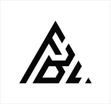 fb bf b f letter logo design. Minimal monogram emblem, classic style  Alphabet vector logo design. Premium Business logo, White background. AI/EPS and PNG/JPEG.