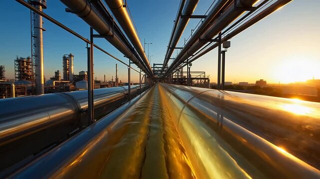 Liquid Carbon Transportation Through Pipe
