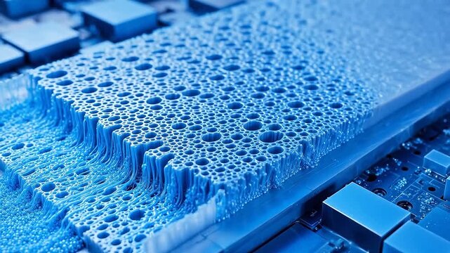 Nanoporous Polymer Template Forming Through Selective Etching