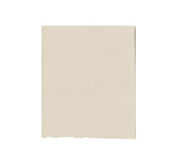 Fototapeta premium Minimal Beige Note Paper Isolated