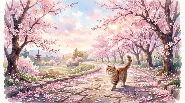 さくら猫」の写真素材 | 17,470件の無料イラスト画像 | Adobe Stock