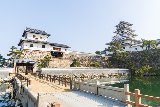 日本の風景　愛媛　日本100名城　今治城　