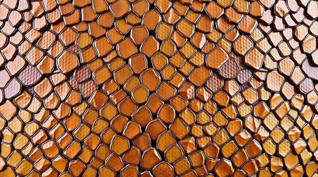 brown reptilian scale texture pattern abstract background
