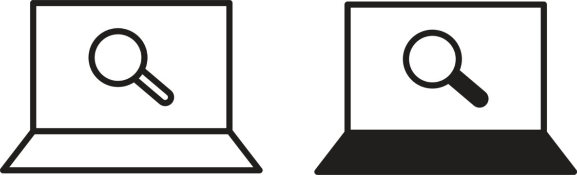 Search online icon for ui app design and web designs