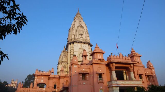 sacred birla temple varanasi monument showcasing classic heritage design and craftsmanship