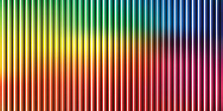 Vibrant spectrum of vertical lines creates a dynamic and modern abstract background, perfect for a conceptual design project or colorful visual display