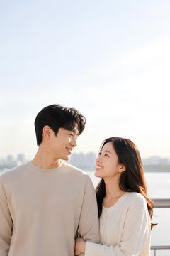 한국 사이좋은 커플