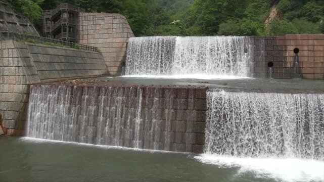 関川砂防堰堤　砂防ダム