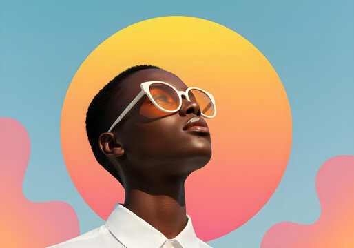 young woman with sunglasses 6