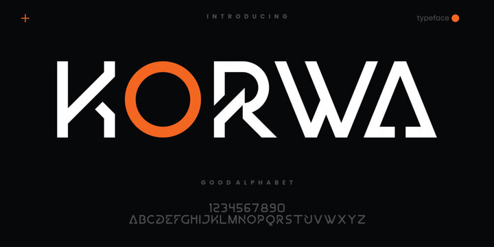 Luxury Futuristic Font for Modern Fashion Branding and Logo Design