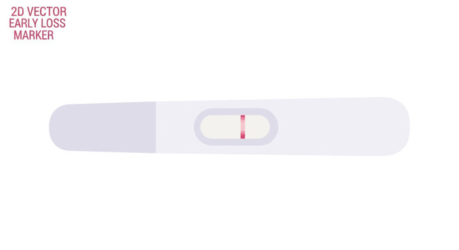 Positive Pregnancy Test Result, Two Lines Detected, Early Detection