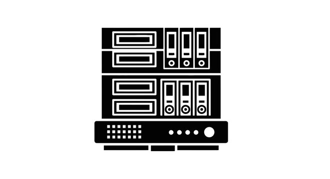Computer Server Hardware Technology.