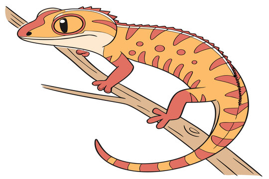 Crocodile and snake vector design