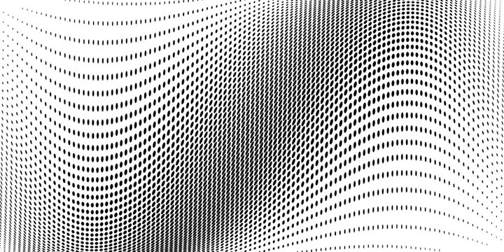 Basic halftone dots effect in black and white color. Halftone effect. Dot halftone. Black white halftone.Background with monochrome dotted texture. Polka dot pattern template.