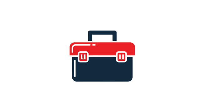 Briefcase Icon Business Professional Symbol.