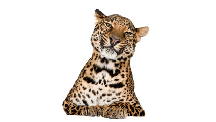 cheetah, tiger, isolated on white © chat