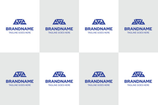 Letters BGC CGB CGD DGB BGE EGB BGJ JGB Logo Set