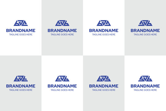Letters BJE EJB BJJ JJB BJT TJB BJS SJB Logo Set