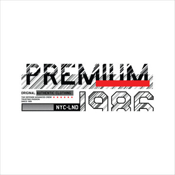premium 1986 nyc london simple vintage fashion