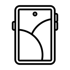 Mobile Vector Icon © Graphic Nehar