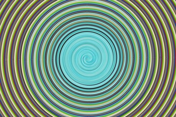 Naklejka premium Colorful abstract swirl design creating a dynamic vortex effect, perfect for use in backgrounds and artistic projects
