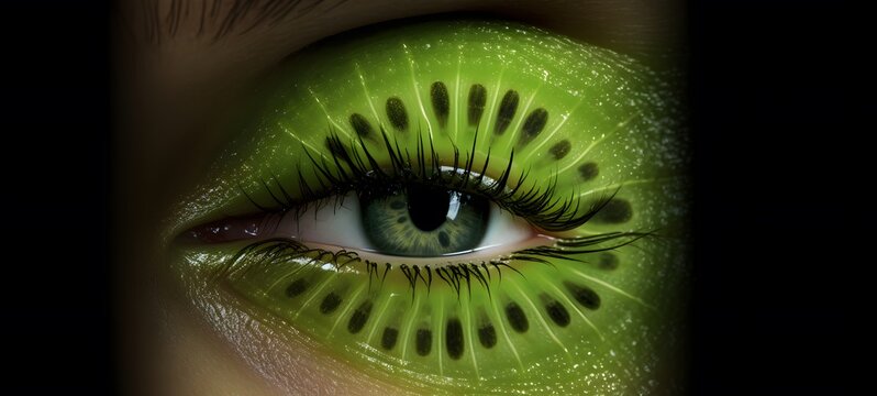 kiwi slice humanidad full body,generative AI