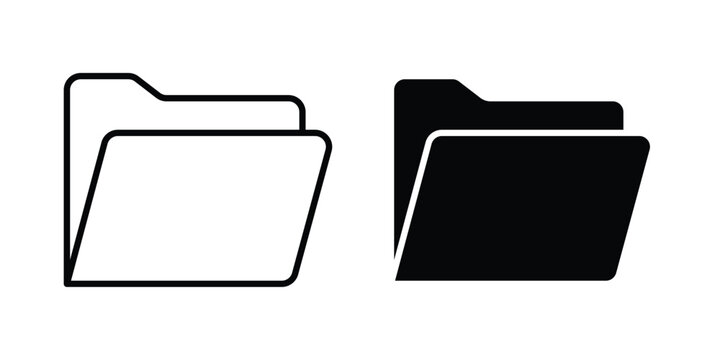File Folder icon for graphic and web