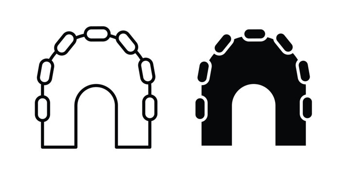 Maxilla icon for graphic and web