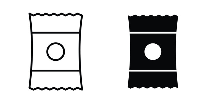 Snacks icon for graphic and web