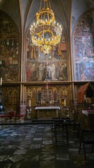 Obraz premium interior of the church