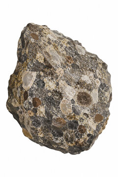 Vector illustration of rough phosphate rock
