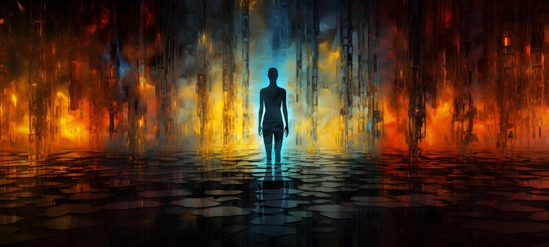necromancer humanidad full body. Generative AI