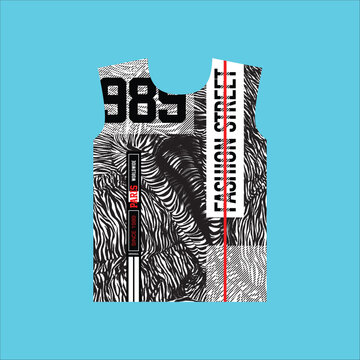 fashion street paris pattern tshirt design