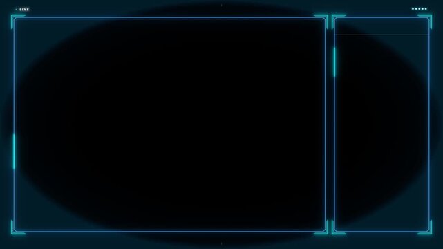 Dark futuristic interface with subtle glowing blue accents and a soft gradient background for digital applications