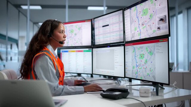 Emergency Call Operator Calmly Responds To Fire