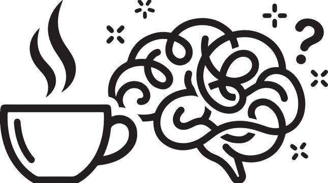 Coffee And Anxiety Bundle, Overthinking Mood Collection