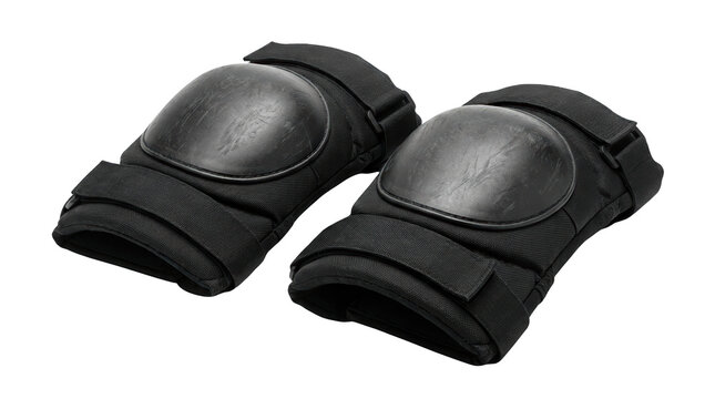 Protective gear for active sports indoor or outdoor image of knee pads high detail action-oriented style