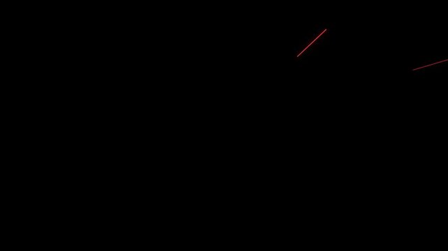 A futuristic speedometer with glowing red lines and blue gradient numbers on a black background indicating high performance and speed