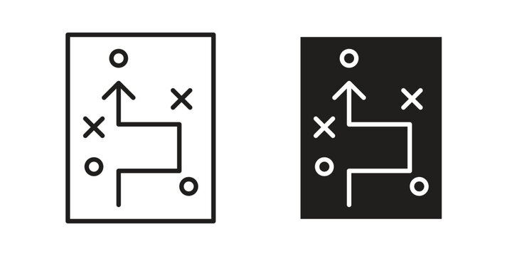 Tactical icon concept design set. Icon Element For Design