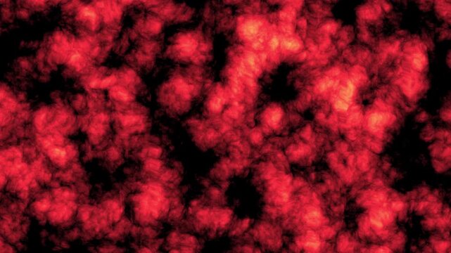 Premium Alien Cell Loop Red Organic Texture Motion Background 4K